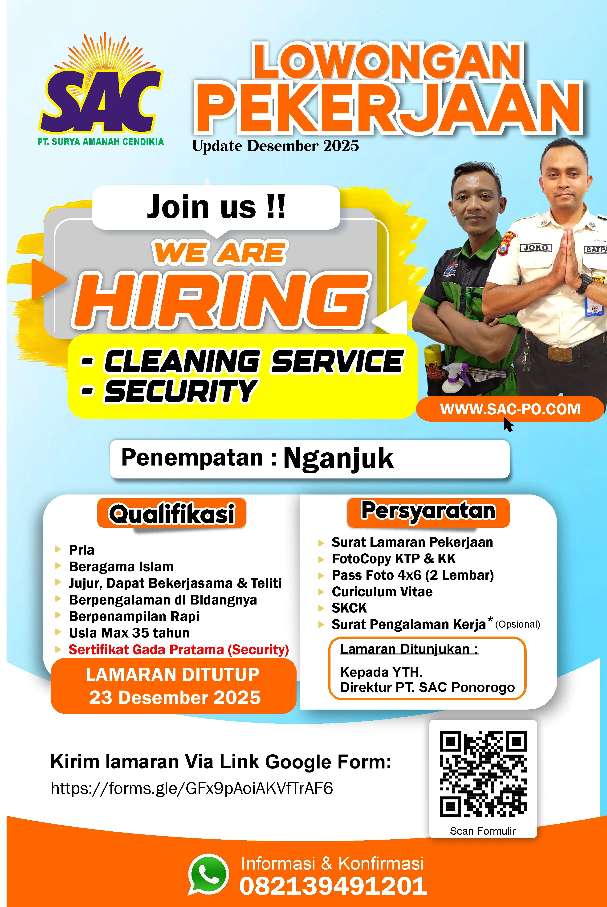 Cleaning Service & Security